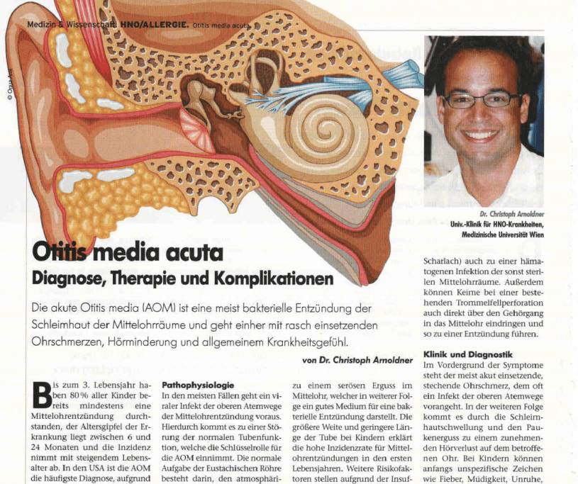 Otitis Media Acuta (Mittelohrentzündung)